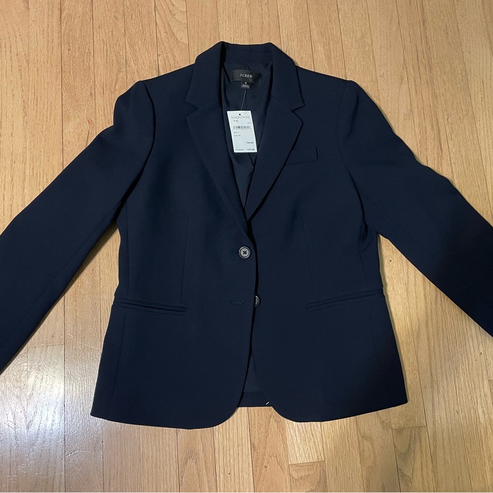 NWT Navy JCrew Women’s Blazer size 8